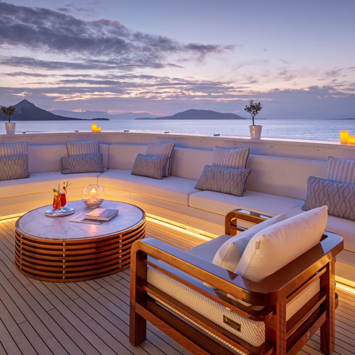 yacht furniture outdoor